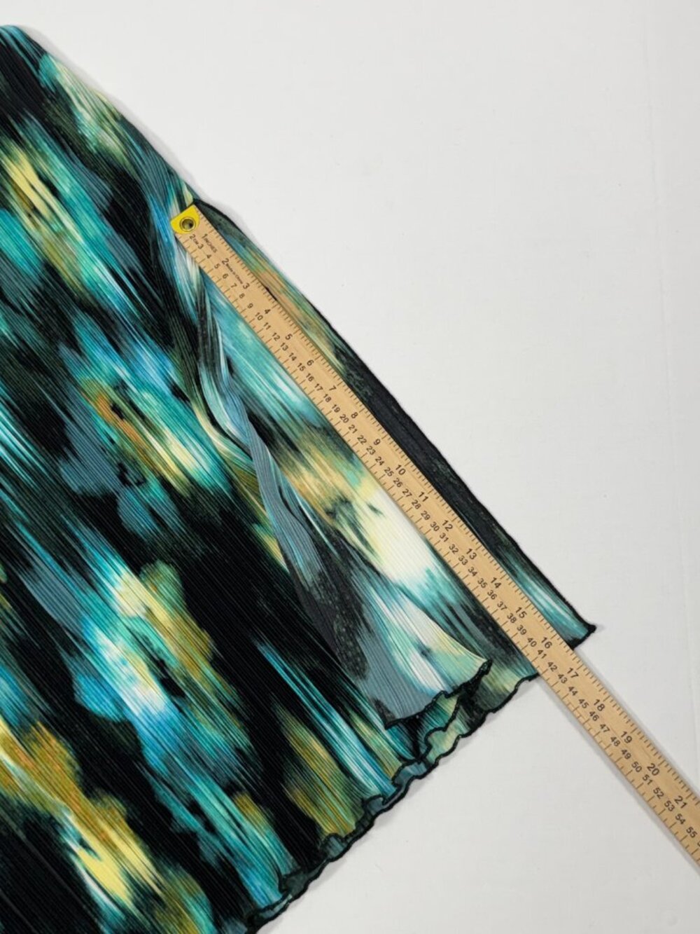 Sleeveless Future Collective Gabriella Karefa-Johnson Teal Plisse Midi Size XL - Picture 7 of 10